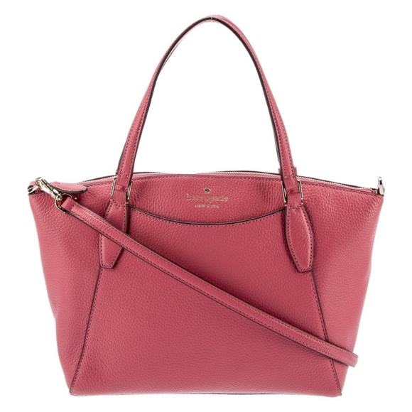 Kate Spade Handbags - (VGUC) KATE SPADE NEW YORK leather adjustable shoulder strap handle bag